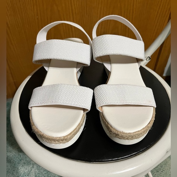 SHEIN Shoes - Shein White Sandals